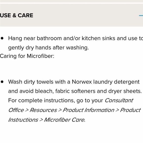 Norwex Chenille Mushroom Towel NWT - Picture 6 of 11